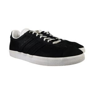 Adidas Shoes Mens 11 Sneaker Lifestyle Gazelle Leather Low Black Lace Up Classic